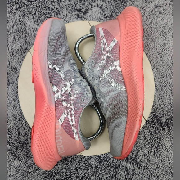 ASICS GEL-Nimbus Lite 2 Gray Coral Running Shoe Sneaker Women's Size 8 - Picture 5 of 9